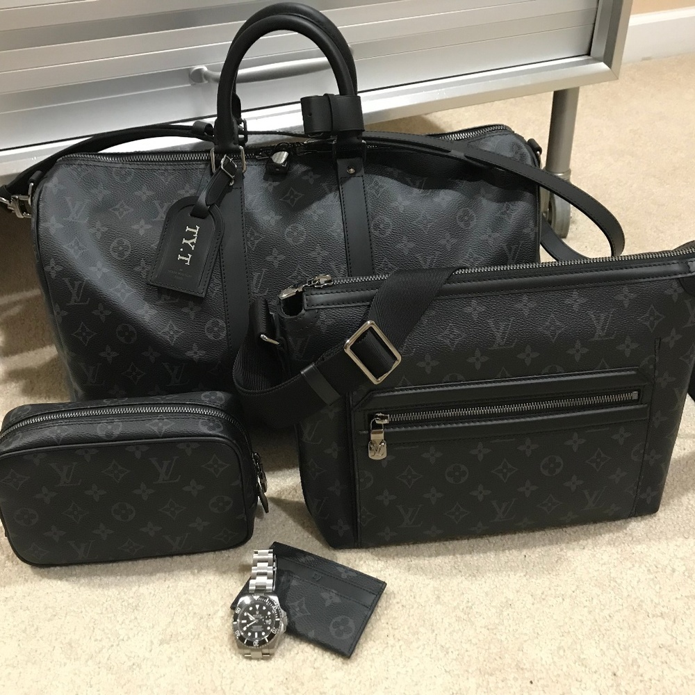 Louis Vuitton Travel Set MONOGRAM ECLIPSE